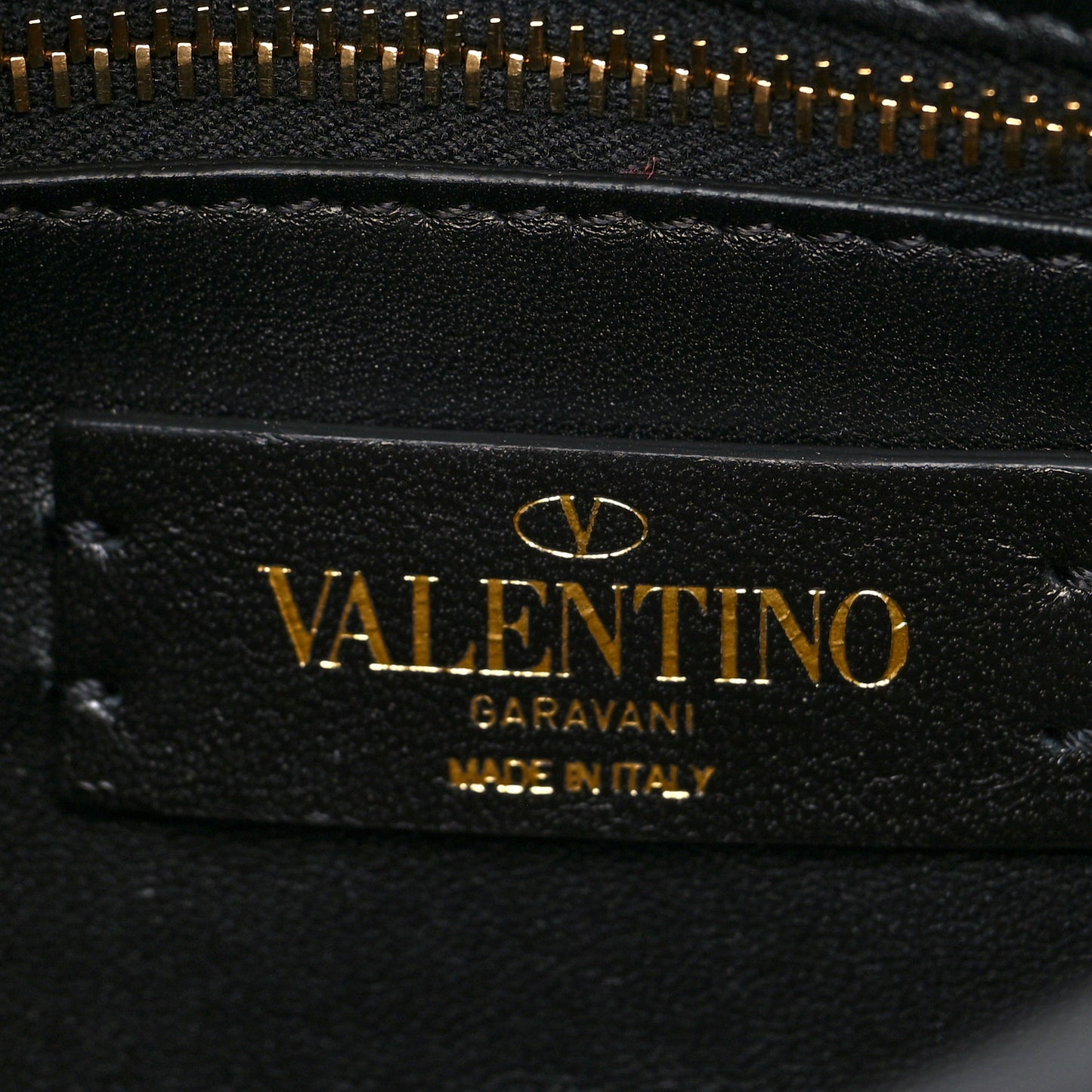 Nappa Medium Roman Stud Shoulder Bag Black