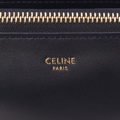 Celine Lambskin Small Trio Crossbody Bag Black 10 of 11
