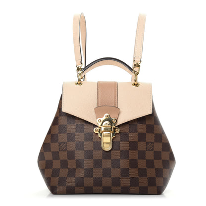 Louis Vuitton Damier Ebene Clapton Backpack Creme 1 of 9