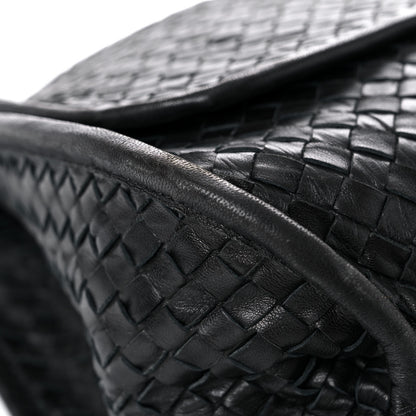 Bottega Veneta Nappa Intrecciato Messenger Bag Black 5 of 22