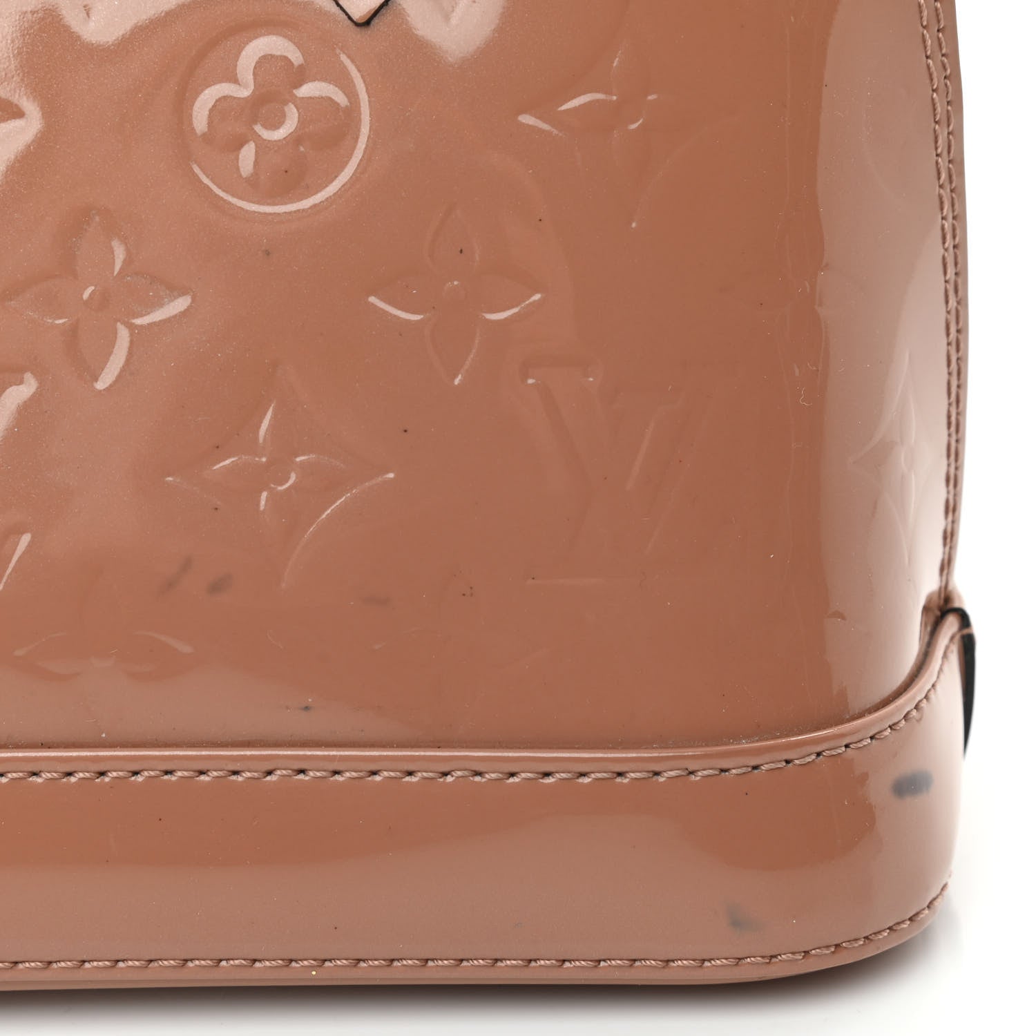 Louis Vuitton Vernis Alma BB Rose Velours 11 of 11