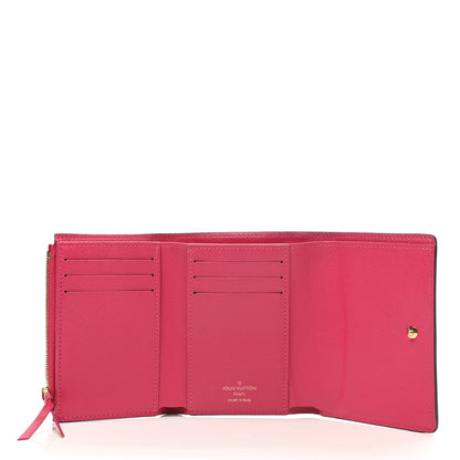 Louis Vuitton Monogram 2019 Christmas Animation Victorine Wallet Fuchsia 5 of 8