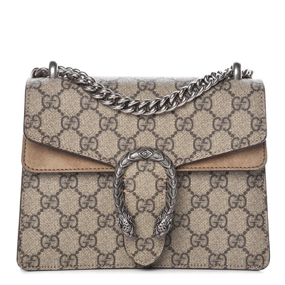 Gucci GG Supreme Monogram Mini Dionysus Shoulder Bag Taupe 1 of 11