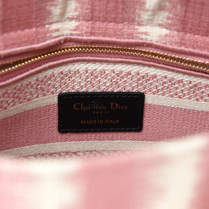 Christian Dior Canvas Medium D-Stripes Lady D-Lite Pink 6 of 13