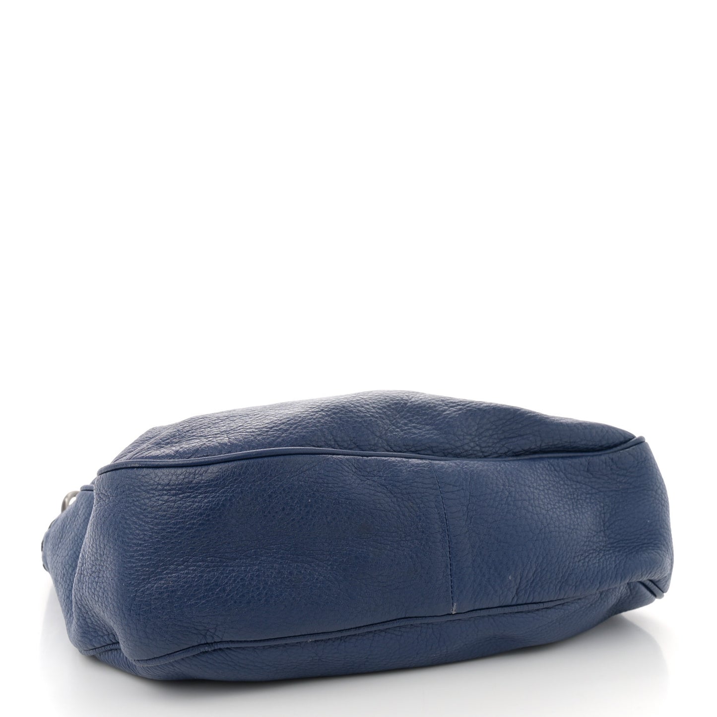 Cervo Intrecciato Shoulder Bag Blue