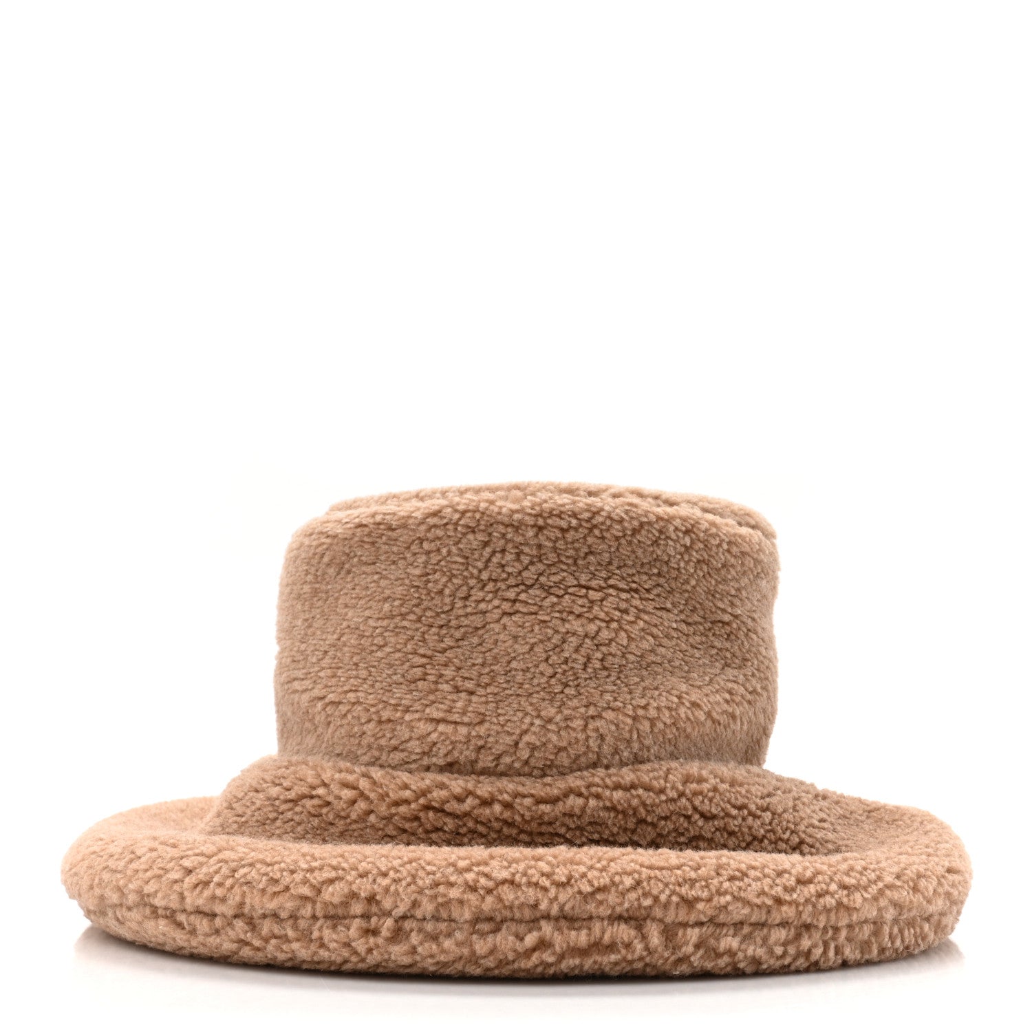 Louis Vuitton Shearling Curly Bucket Hat Natural 6 of 9
