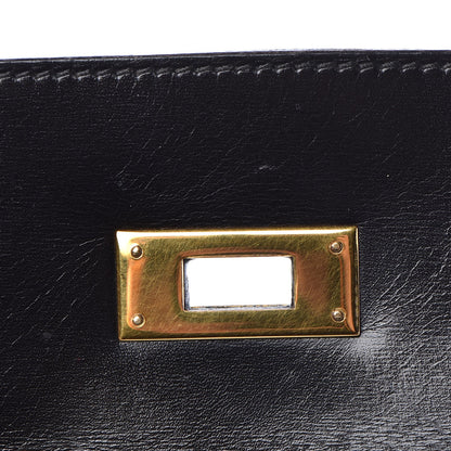 Hermes Box Kelly Retourne 32 Black 12 of 49