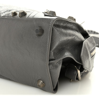Balenciaga Agneau Arena Neo Cagole City Handbag Dark Grey 11 of 11