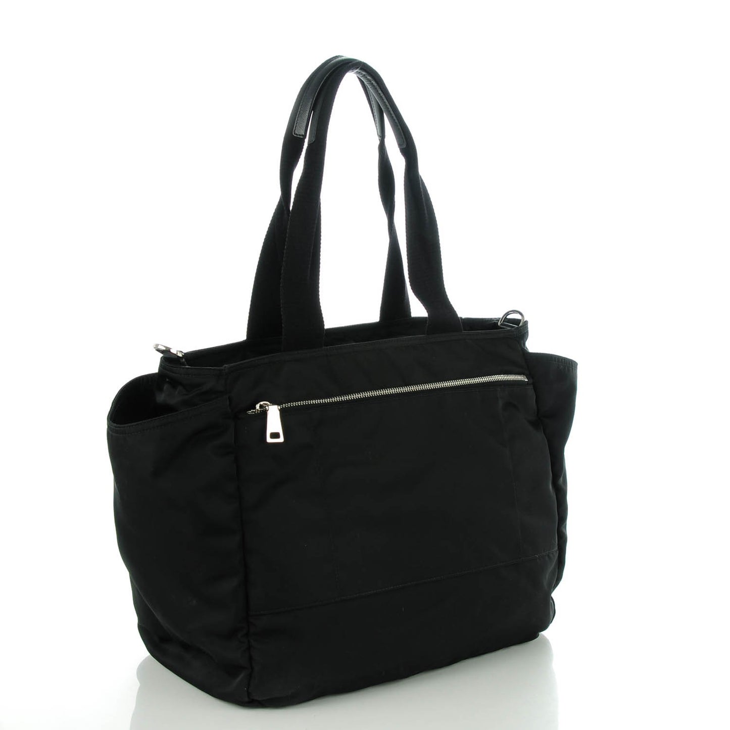 Tessuto Nylon Diaper Bag Black
