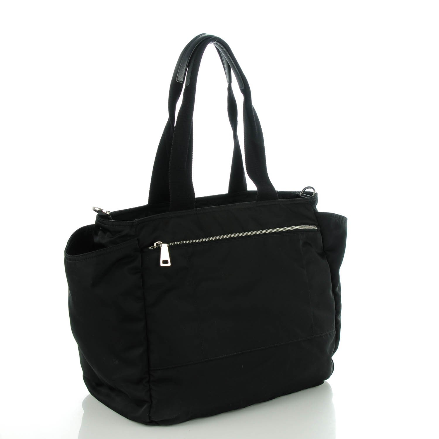 Prada Tessuto Nylon Diaper Bag Black 3 of 7