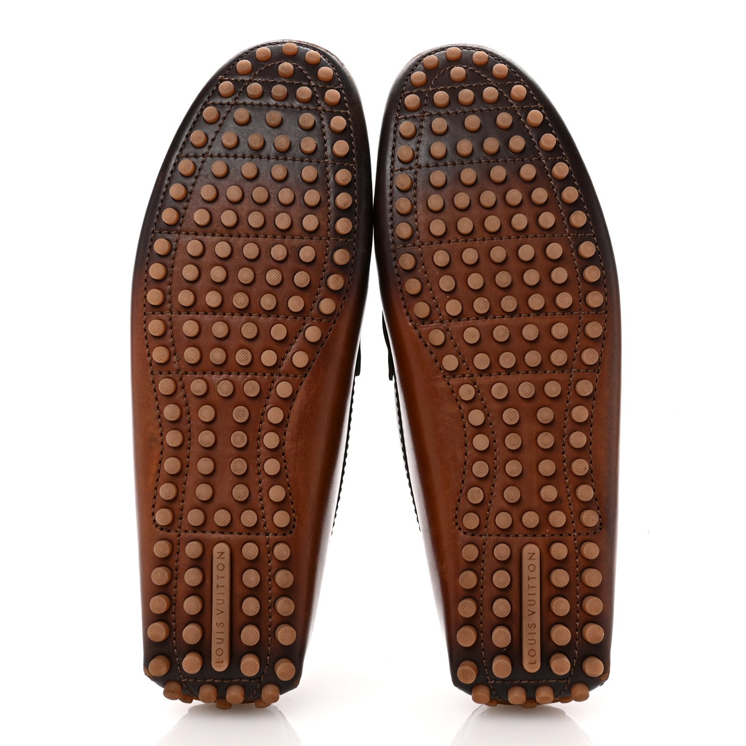 H*A様 Louis Vuitton ブラウン ローファー　25センチ Louis Vuitton Smooth Calfskin Hockenheim Moccasin Loafers 9 Brown