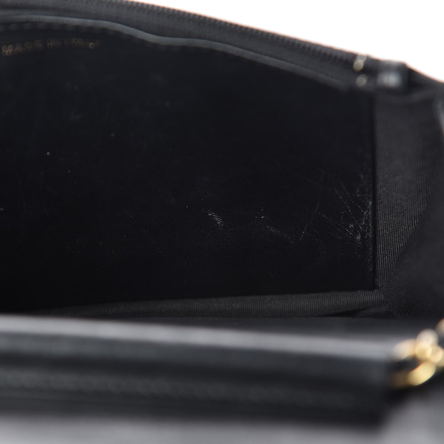 Caviar Quilted Boy Wallet On Chain WOC Black