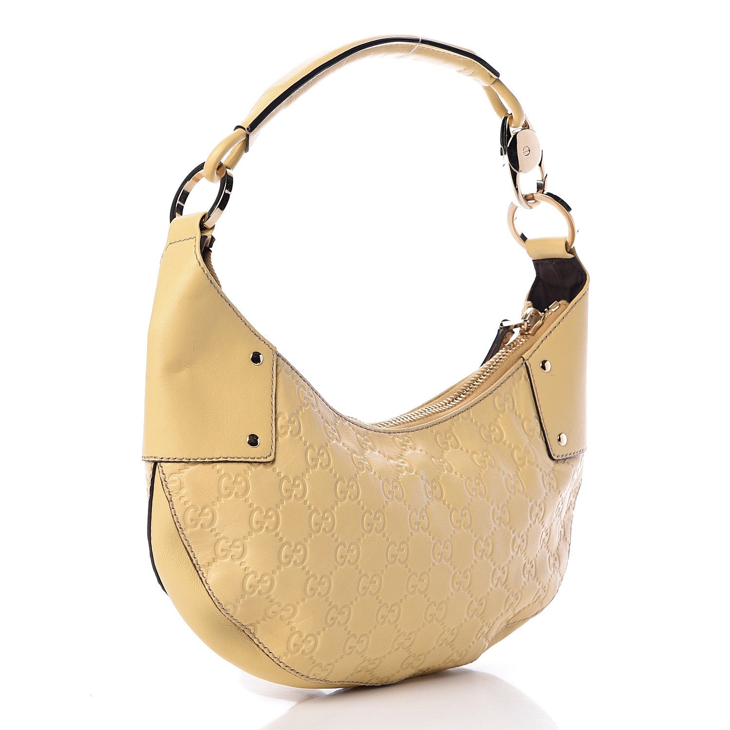 Gucci Guccissima Half Moon Hobo 3 of 12