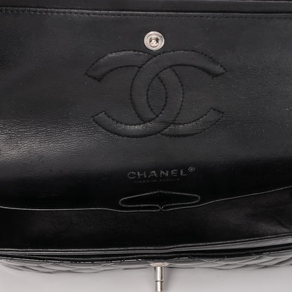 Chanel Patent Quilted Medium Double Flap Black 5 of 8