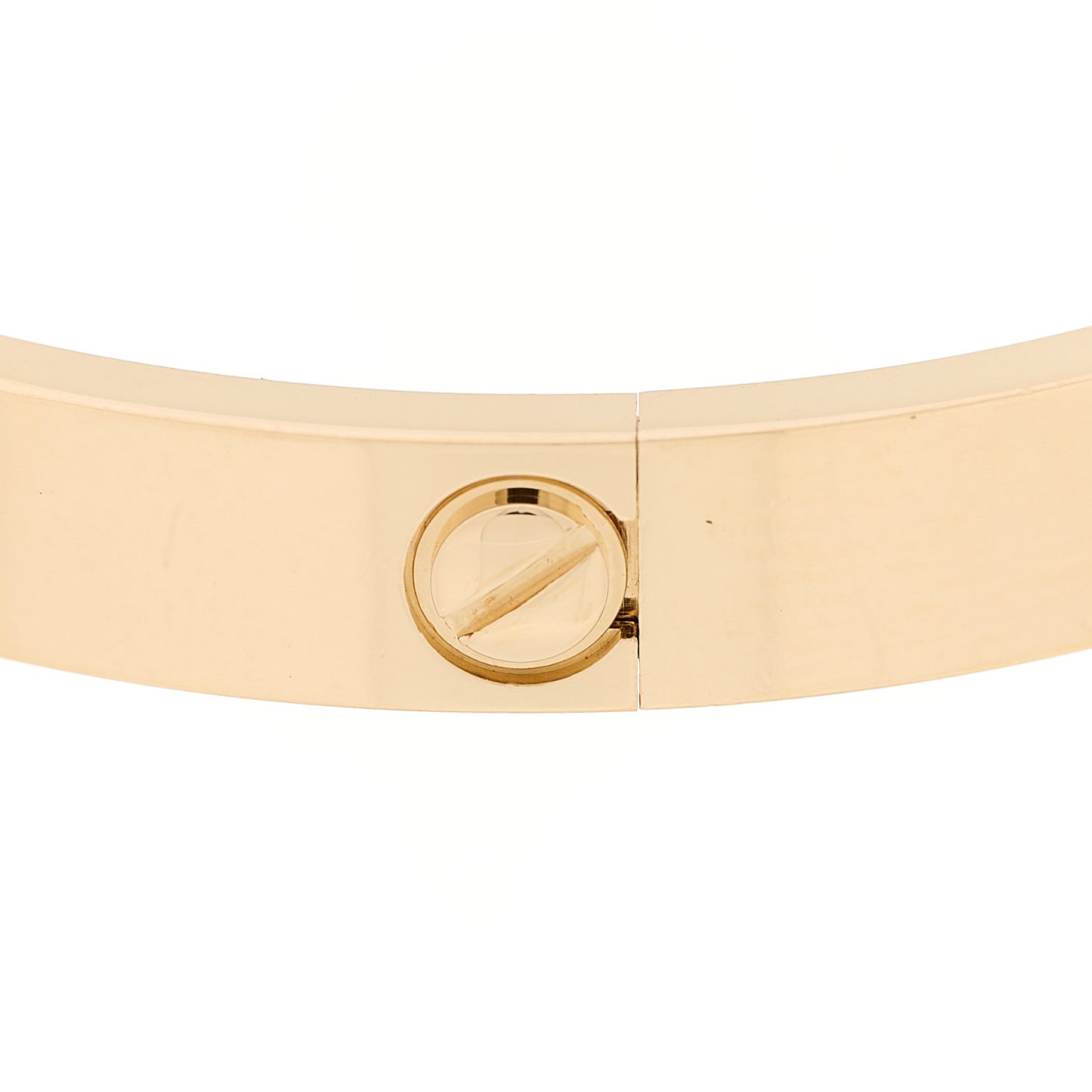 18K Yellow Gold LOVE Bracelet 17