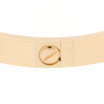 Cartier 18K Yellow Gold LOVE Bracelet 17 7 of 9