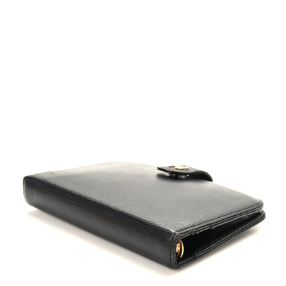 Chanel Goatskin Small Ring Agenda Planner Black 4 of 11