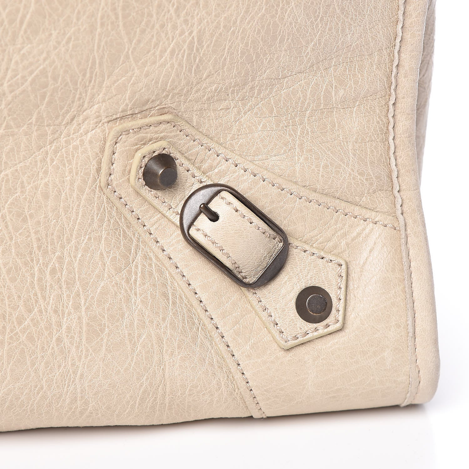 Balenciaga Agneau Classic Hardware Weekender Praline 18 of 19