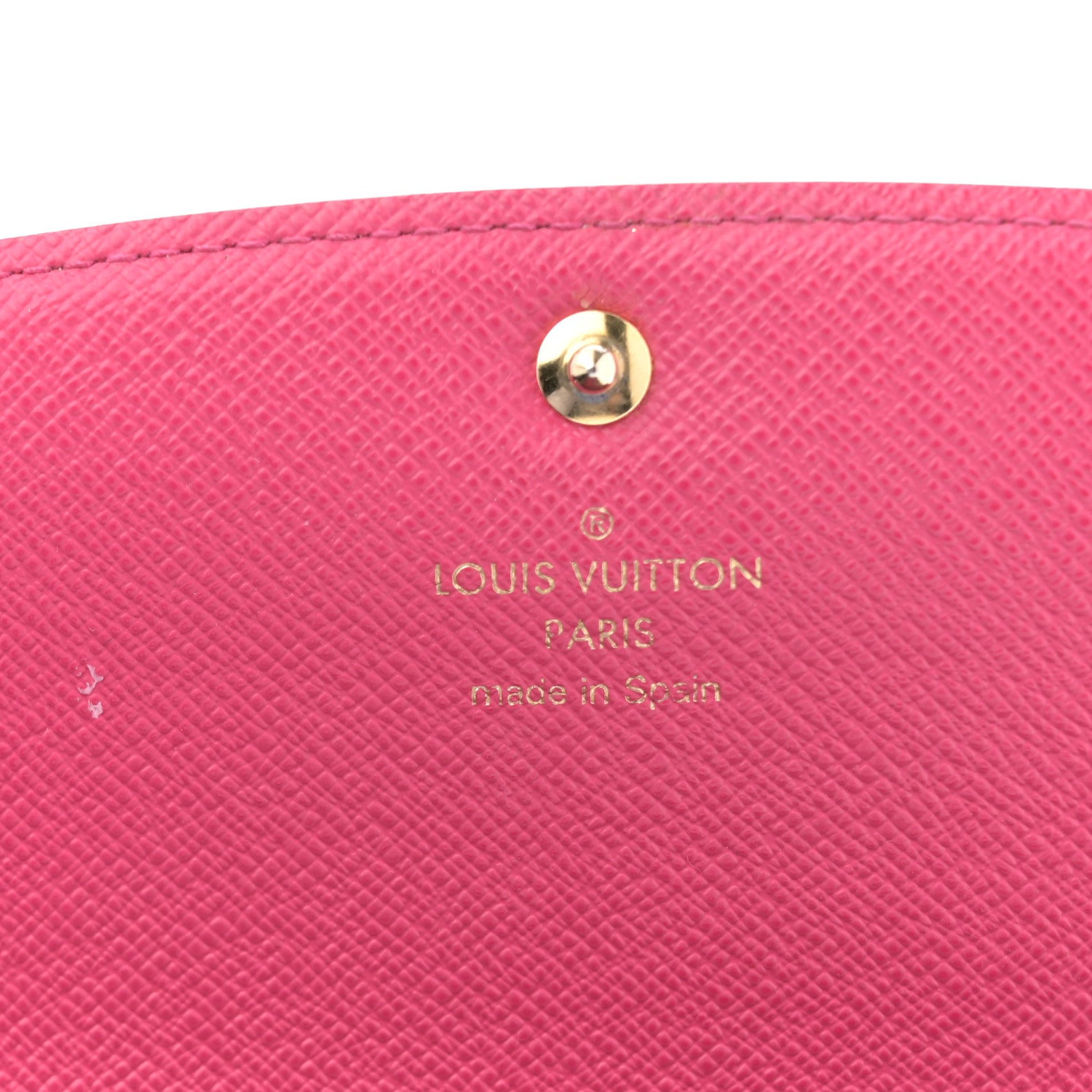 Louis Vuitton Monogram Bloom Flower Emilie Wallet Fuchsia 9 of 9