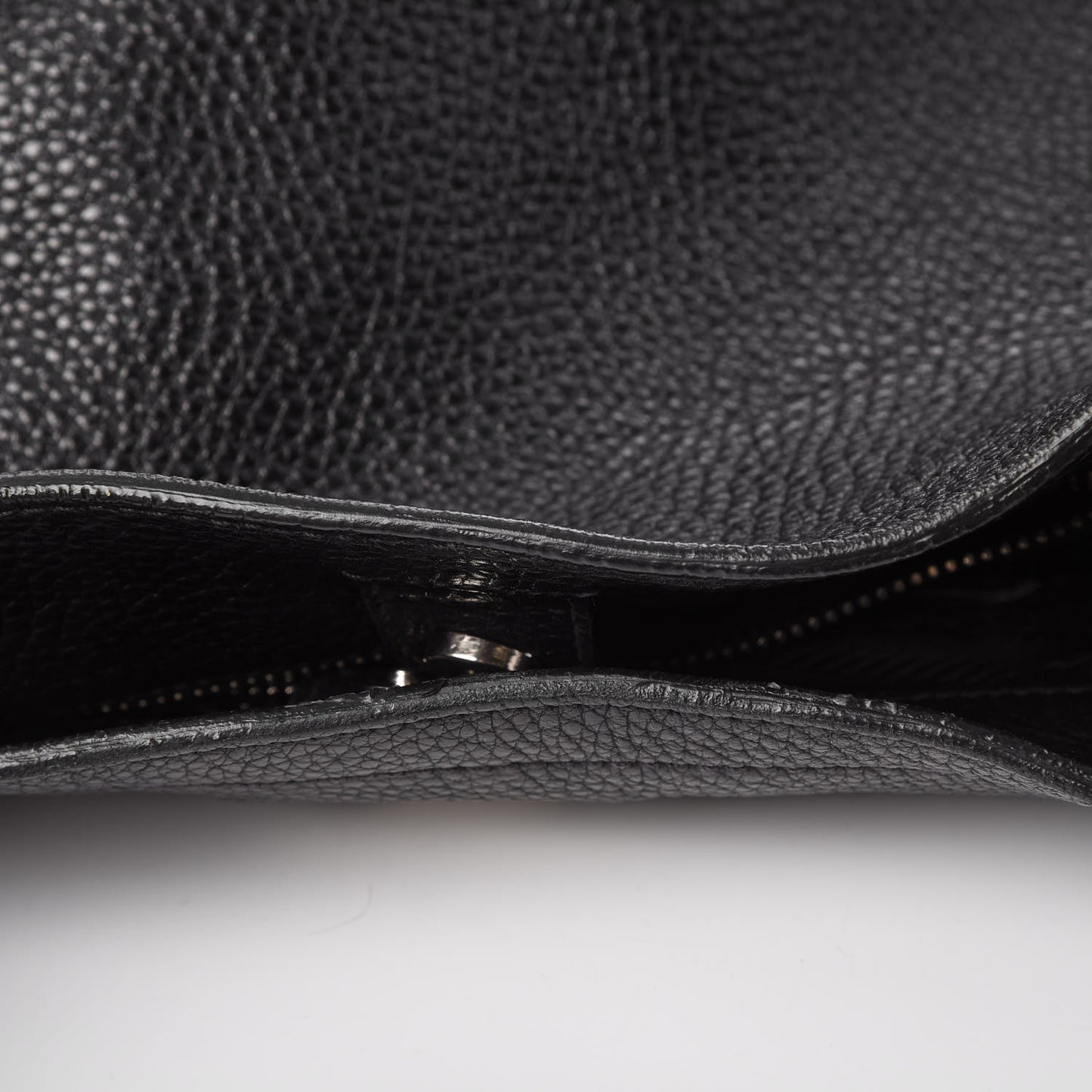 Vitello Daino Side Pocket Hobo Nero Black