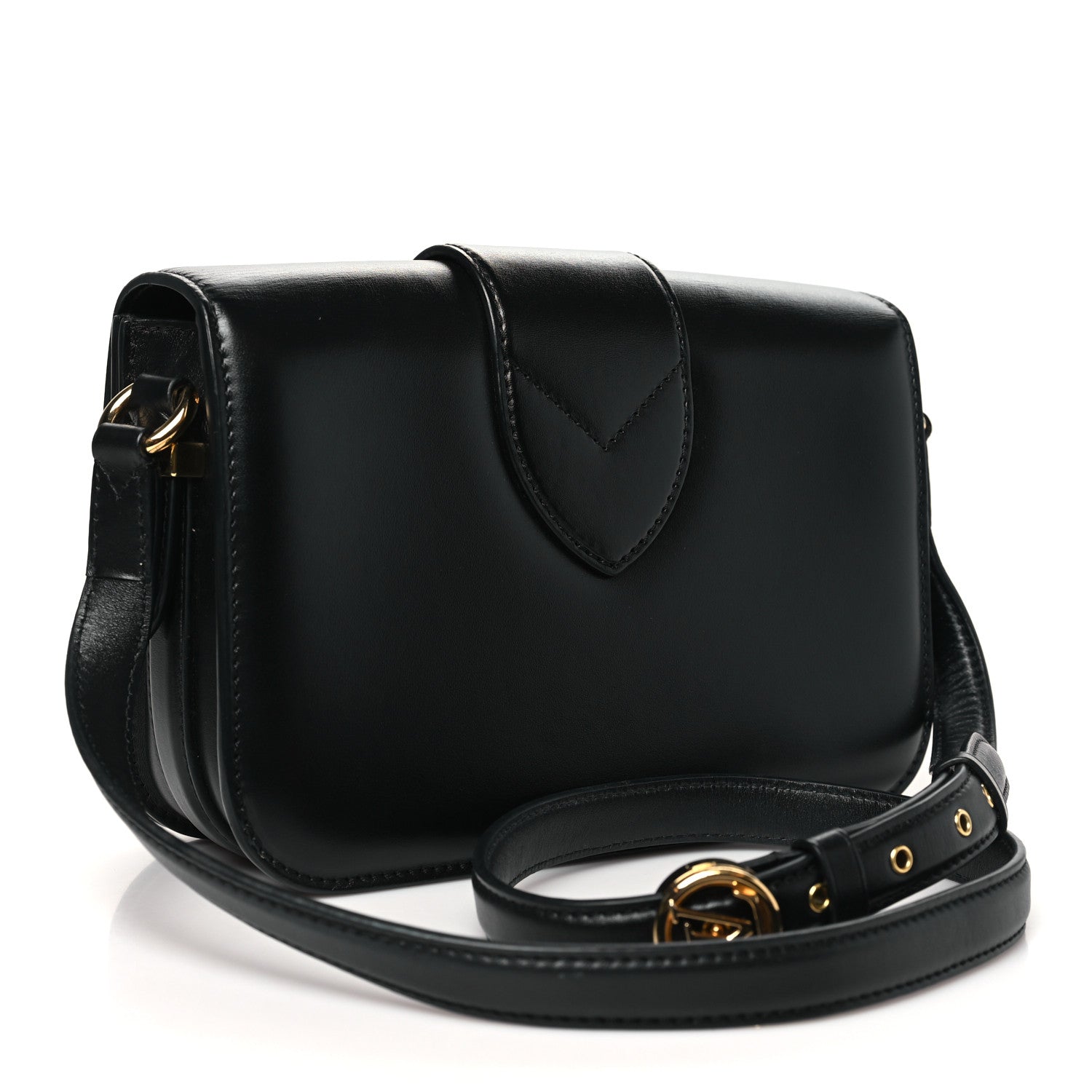Louis Vuitton Smooth Calfskin LV Pont 9 Black 2 of 9
