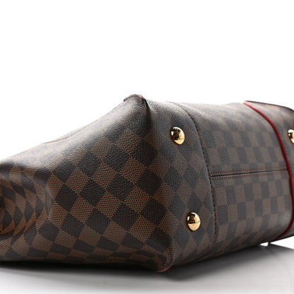 Louis Vuitton Damier Ebene Caissa Hobo Cherry 7 of 8