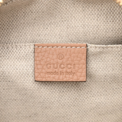 Gucci Pebbled Calfskin Small Soho Disco Bag Camelia 6 of 11