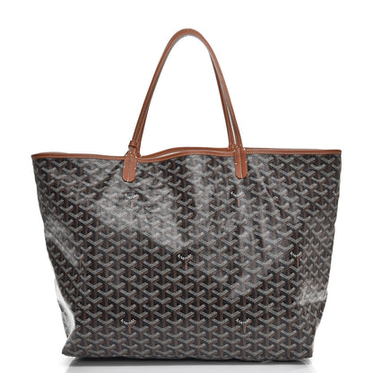 Goyard Goyardine Saint Louis GM Black Gold 3 of 8