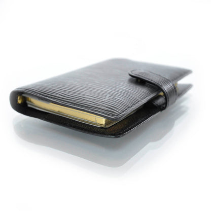 Louis Vuitton Epi Small Ring Agenda Black 3 of 8
