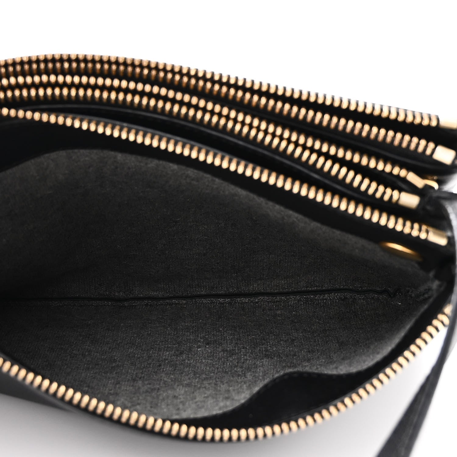 Celine Lambskin Small Trio Crossbody Bag Black 7 of 11
