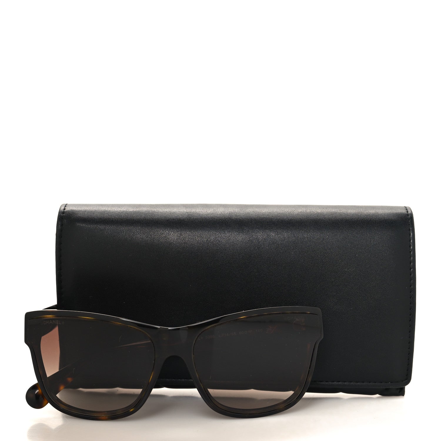 Chanel Acetate Butterfly Sunglasses 5386 Dark Tortoise 8 of 8
