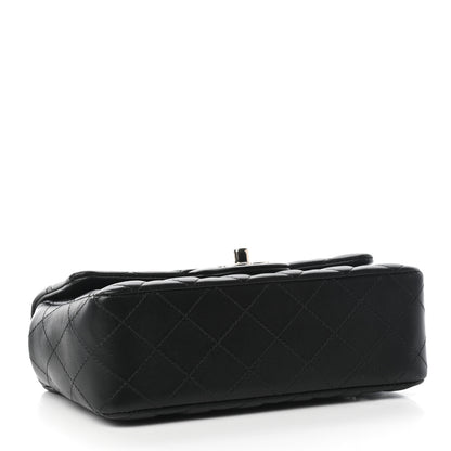 Chanel Lambskin Quilted Mini Coco Charms Rectangular Flap Black 4 of 8