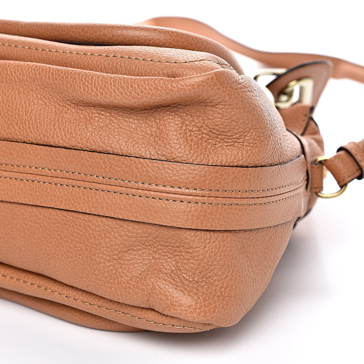 Chloe Calfskin Small Paraty Light Tan 10 of 14