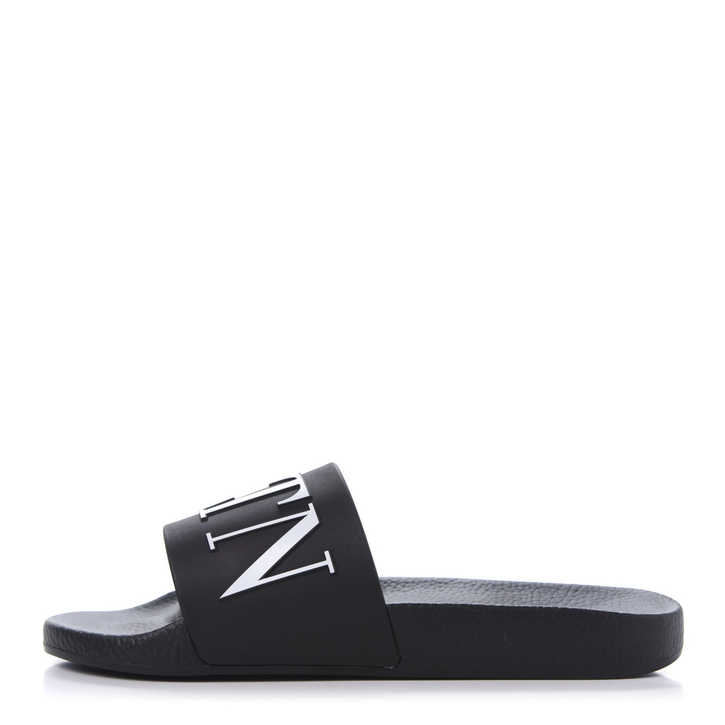 Rubber Mens VLTN Pool Slide Sandals 41 Black