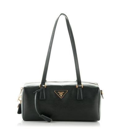 Prada Saffiano Lux Bauletto Nero Black 1 of 6