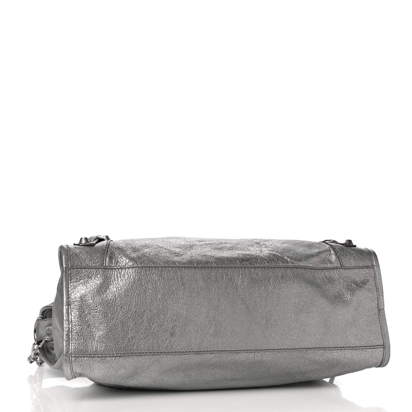 Metallic Agneau Giant 12 Silver Hardware City Gris Aluminum
