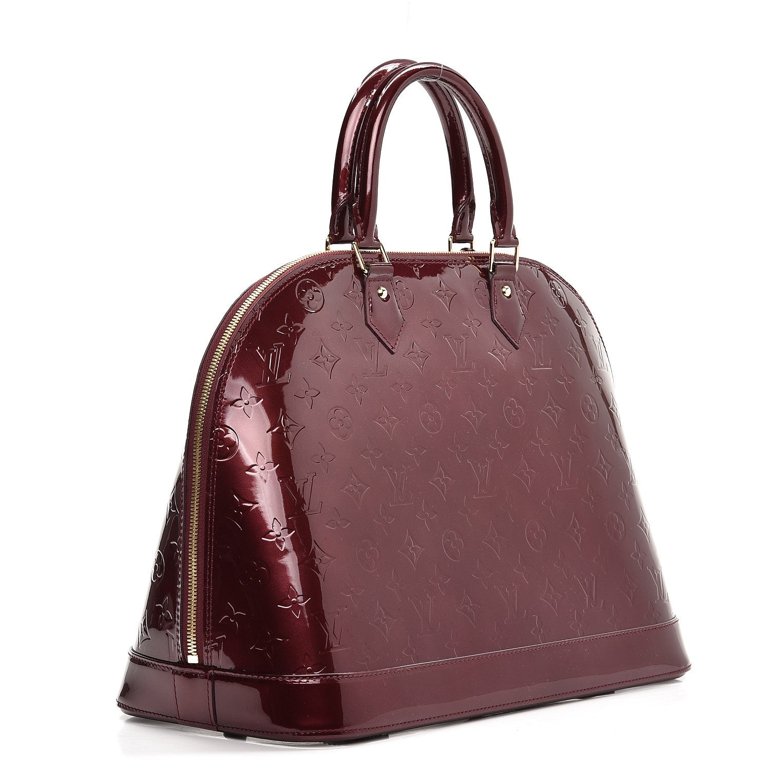 Louis Vuitton Vernis Alma GM Rouge Fauviste 3 of 10