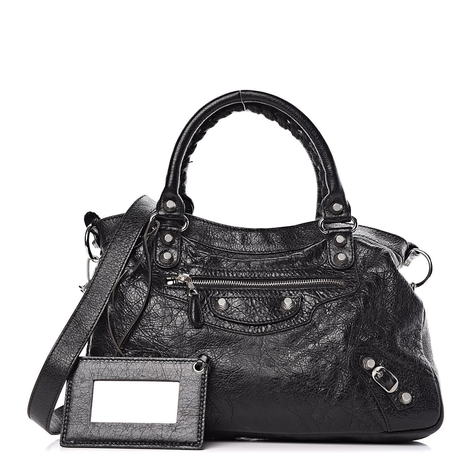 Balenciaga Agneau Giant 12 Silver Hardware Town Black 1 of 16