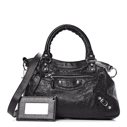 Balenciaga Agneau Giant 12 Silver Hardware Town Black 1 of 16