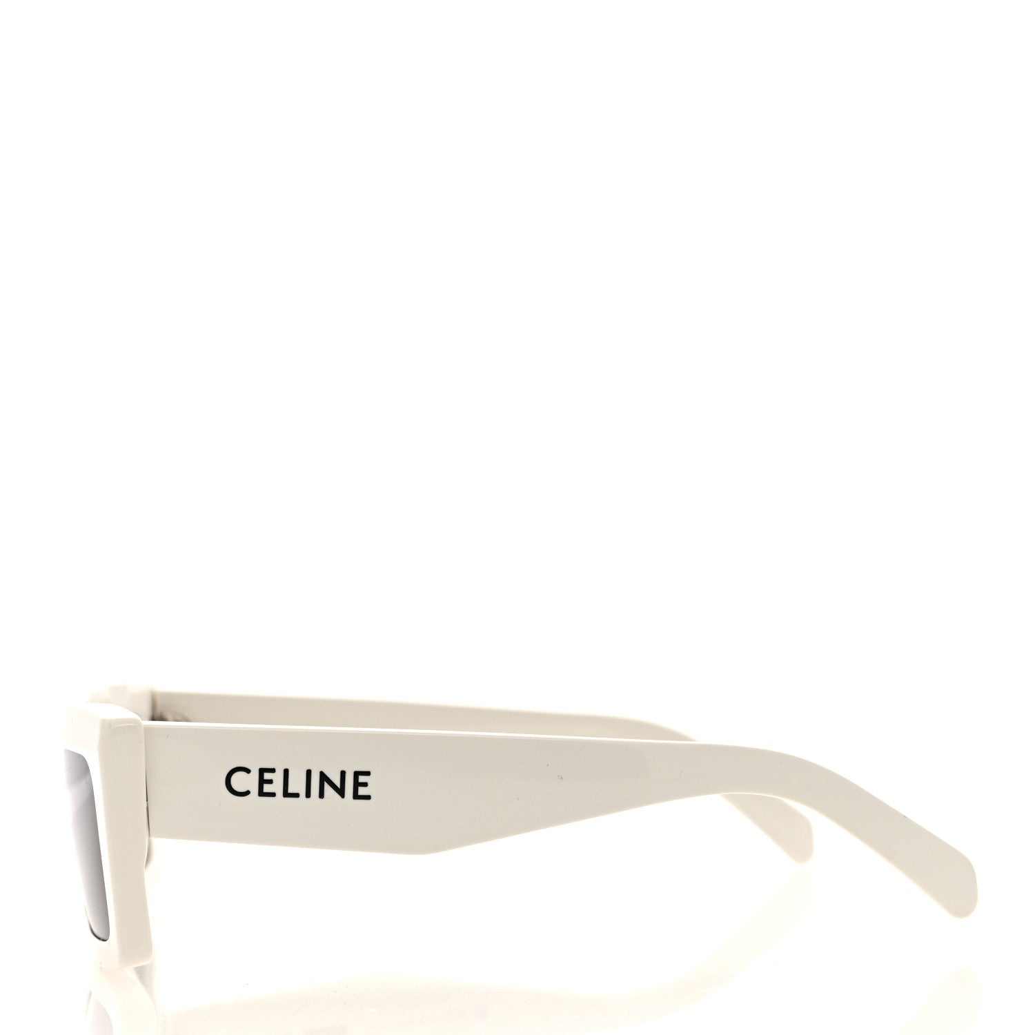 Celine Acetate Monochroms Square Sunglasses CL40214U White 4 of 6