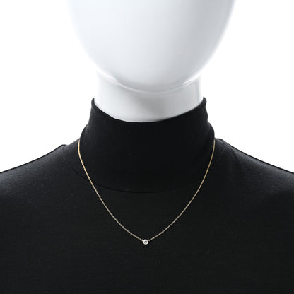 Tiffany 18K Yellow Gold Diamond .14ct Elsa Peretti Diamonds by the Yard Pendant Necklace 2 of 4