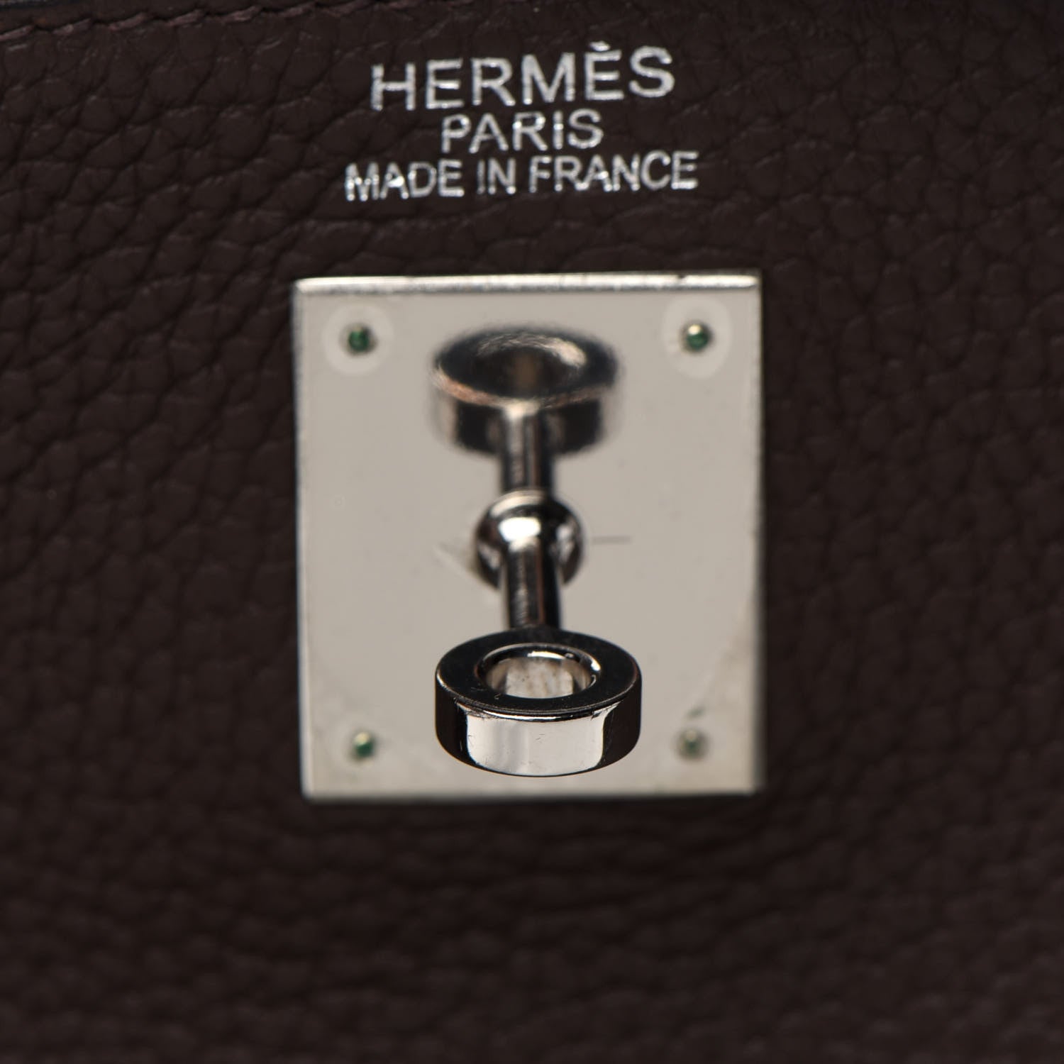 Hermes Taurillon Clemence Kelly Retourne 35 Chocolate 26 of 37