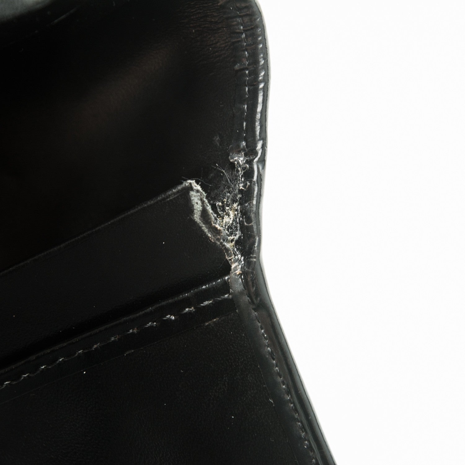 Burberry Supernova Check Continental Wallet Black 7 of 8