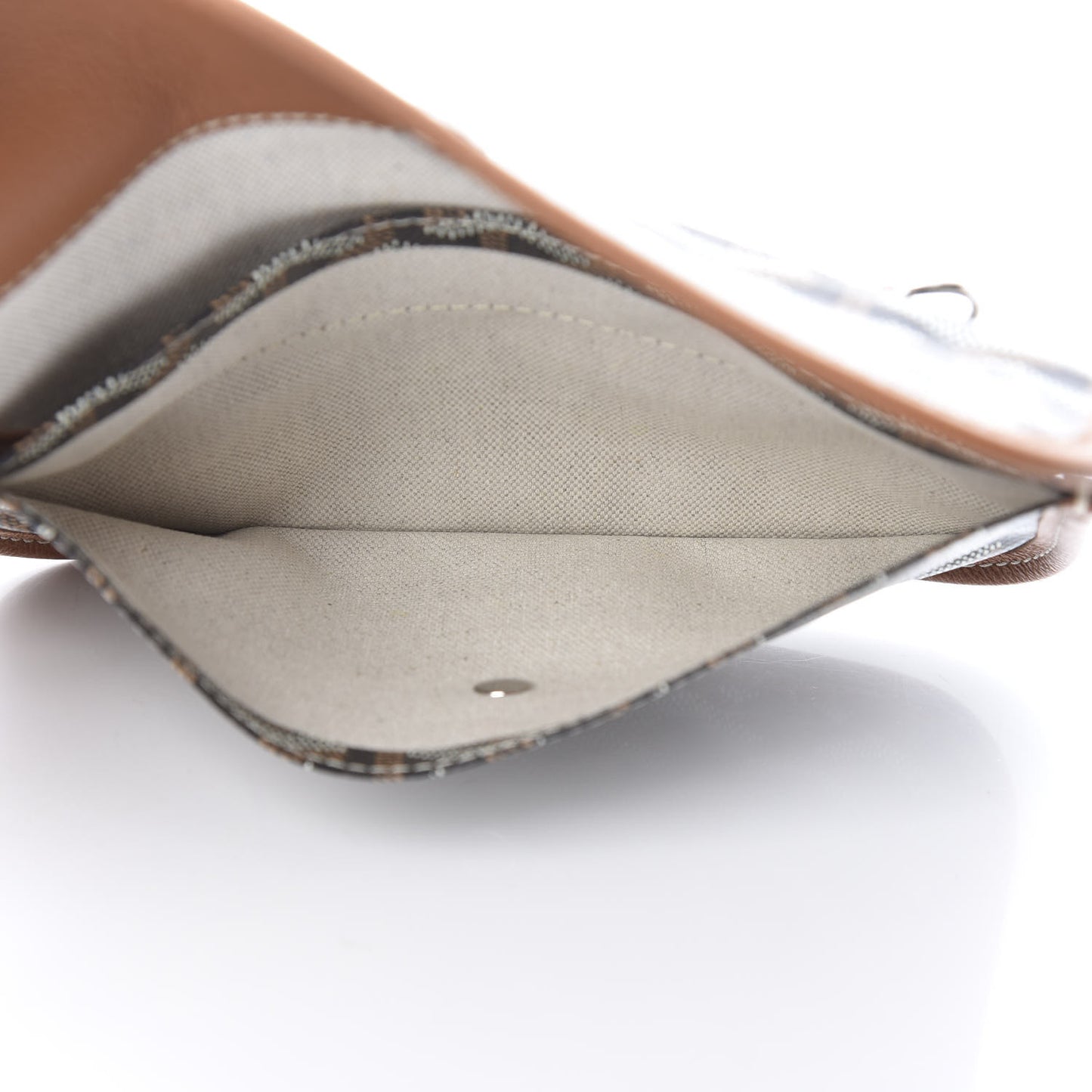 Goyardine Pouch Black Gold