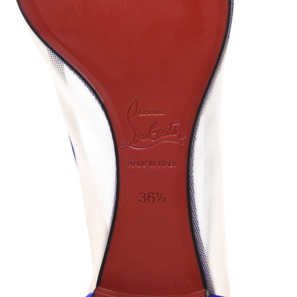 Christian Louboutin Veau Velours Rete Galativi Flats 36.5 Version Elixir 7 of 9
