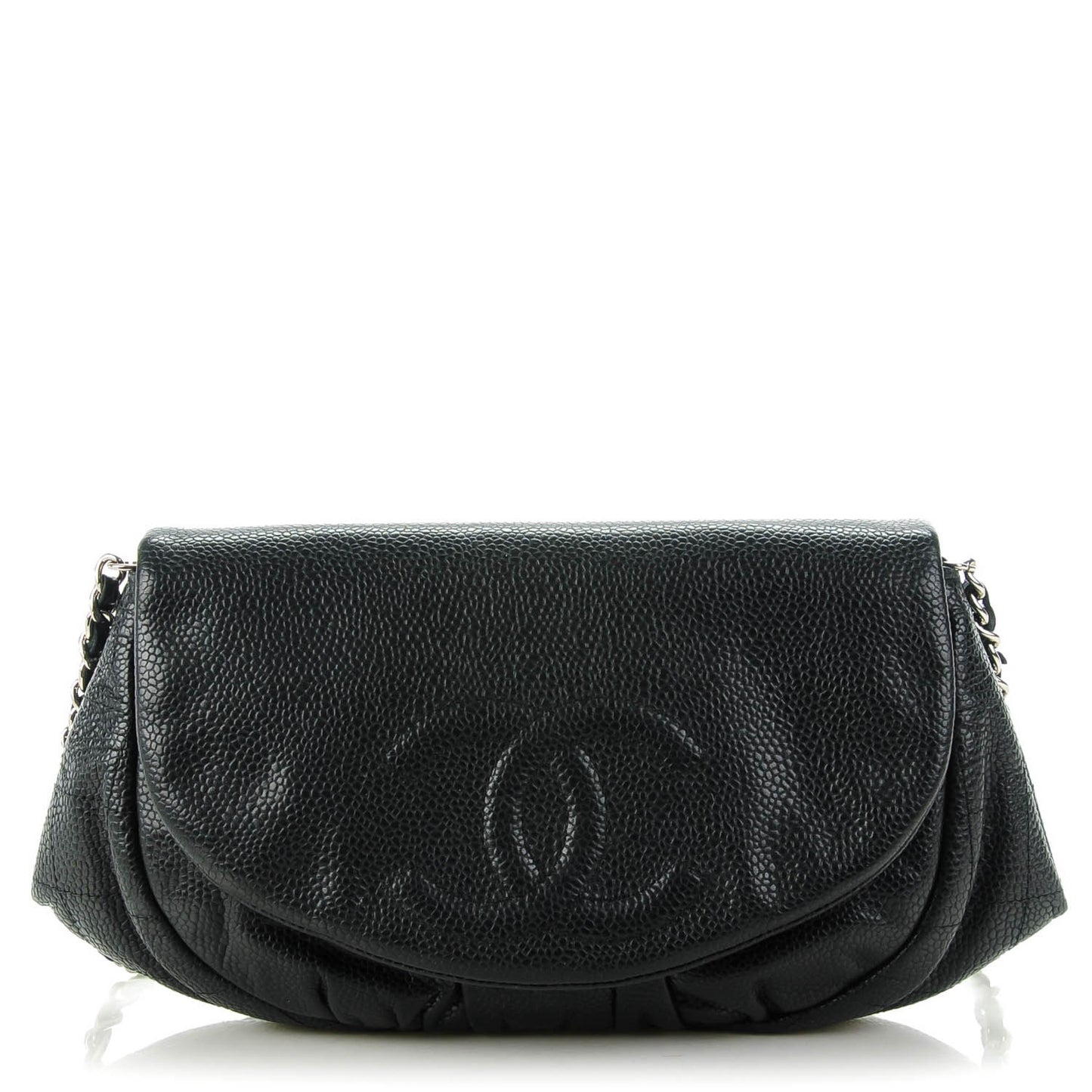 Caviar Half Moon Wallet On Chain WOC Black