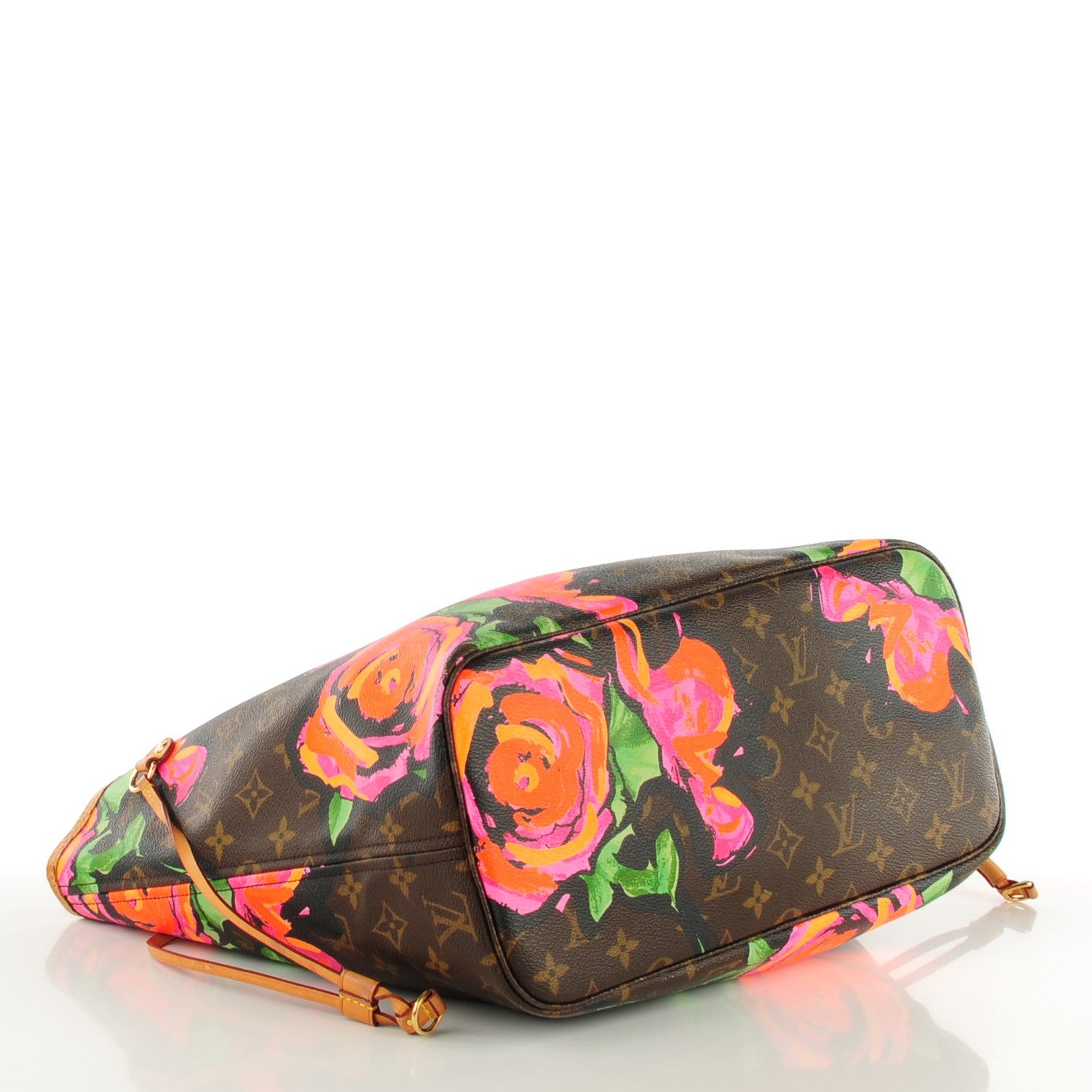 Louis Vuitton Monogram Roses Neverfull MM 4 of 7