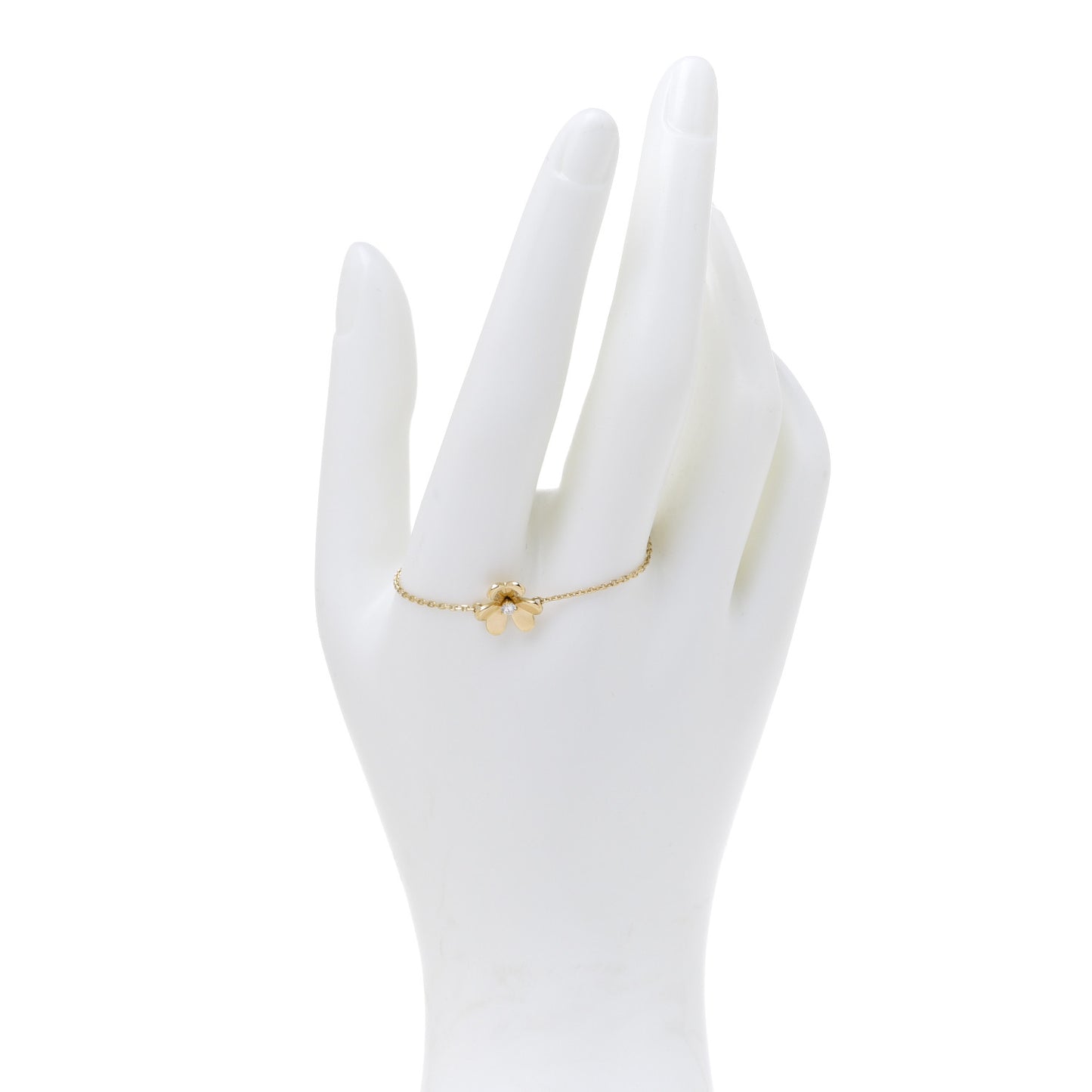 18K Yellow Gold Diamond Mini Frivole Bracelet