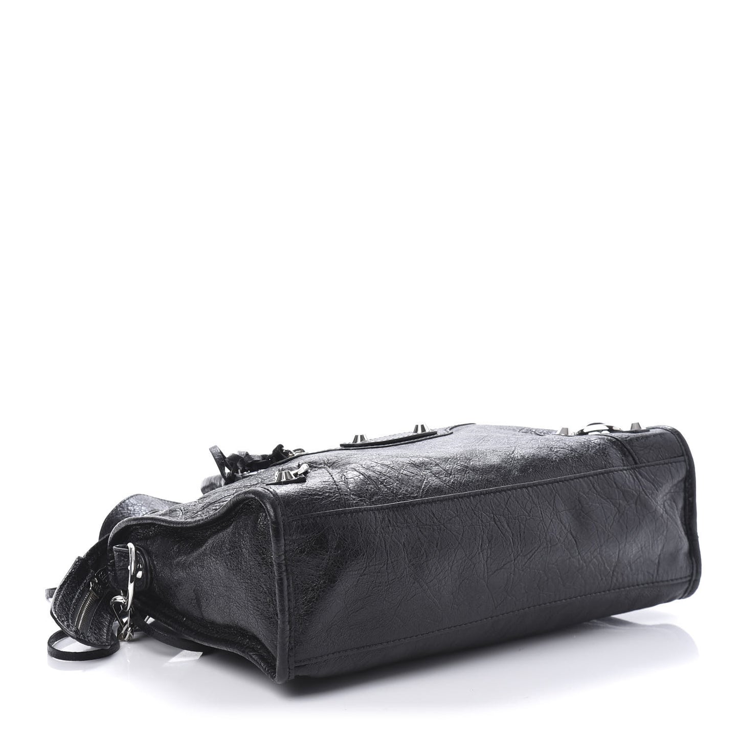 Agneau Classic Silver Hardware S City Black