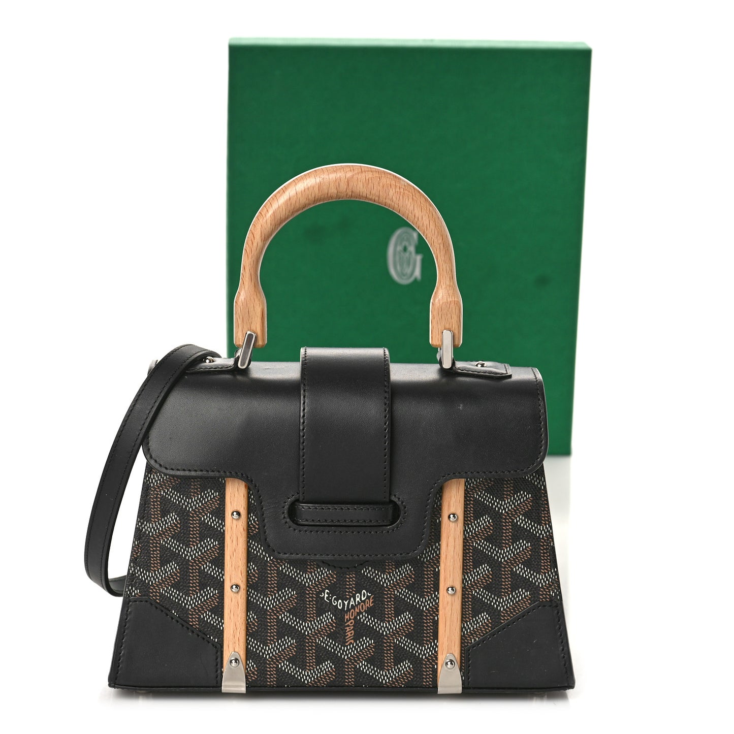 Goyardine Structure Mini Saigon Black